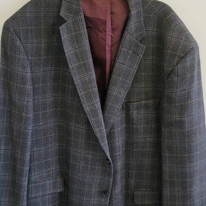 From DXL Gray with stripes sports coat size 52R